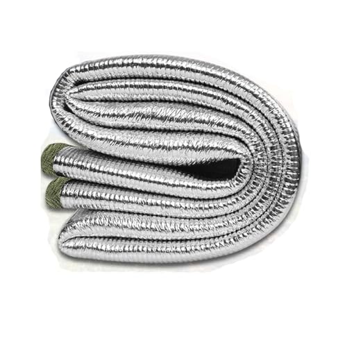 ApuaVireo&Co Schaumstoff-Isomatte for Camping, 9 mm Dicke, Faltbare Zeltmatte, Aluminiumfolien-Isoliermatte, reflektierende Matte, Bodenmatte(1.8 x 2m) von ApuaVireo&Co