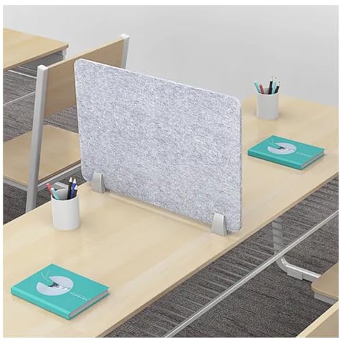 ApuaVireo&Co Schreibtisch-Sichtschutzwand, Grau, mehrere Größen(30x50CM) von ApuaVireo&Co