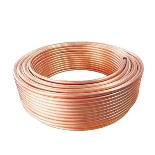 ApuaVireo&Co Weiche Spule Kupferrohr Klimaanlage Kälte Kapillare Draht Rohre OD 2/3/4/6/8/10/12/14/16/19/22mm(5 Meters,2x0.5mm) von ApuaVireo&Co
