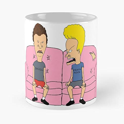 Apular Beavis Butthead Cartoon 90s – Morning Coffee Mug Ceramic Novelty Holiday 325 ml 325 ml Tasse von Apular