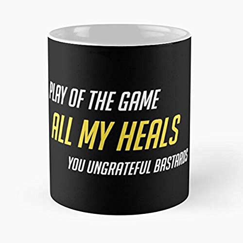 Apular Brigitte Lucio Gaming Ana Mercy Overwatch Moira Best Keramik-Kaffeetasse, 325 ml, N0Kx 382H, 325 ml von Apular