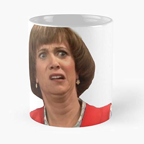 Apular Target Snl Wiig Night Lady Live Kristen Saturday Best Keramik-Kaffeetasse, 325 ml von Apular