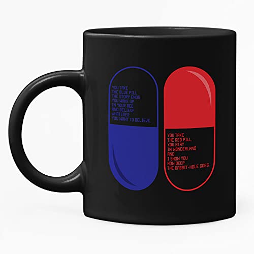 Apular The Matrix Red Pill Or Blue Pill (2) Tasse, 325 ml von Apular