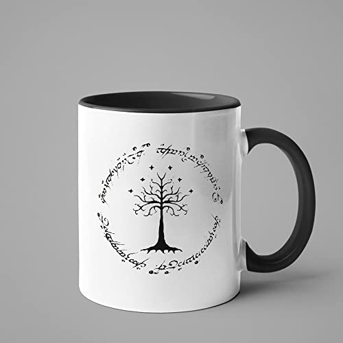 Apular White Tree Gondor Tasse mit Herr der Ringe, 325 ml, Kaffeetasse, 325 ml von Apular