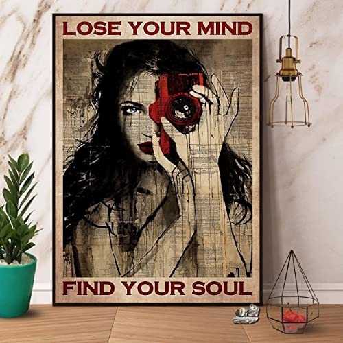 Blechschilder Vintage Woman Lose Your Mind Find Your Soul Schild Retro Metallschild Vintage Home Decor Rustikale Aluminium-Blechschilder Wandkunst Metallposter für Garage Bar 20,3 x 30,5 cm Blechschilder Vintage Woman Lose Your Mind Find Your Soul Schild Retro Metallschild Vintage Home Decor Rustikale Aluminium-Blechschilder Wandkunst Metallposter für Garage Bar 20,3 x 30,5 cm von Apular