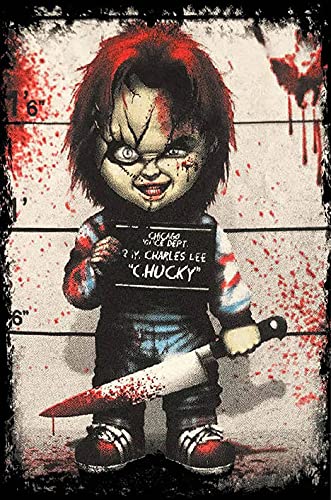 Metall-Blechschild im Vintage-Stil, 20,3 x 30,5 cm, Geschenke für den Rocky-Horror, Bild-Show, Kinderspiel, Chucky, Garten, Hof, Schilder, Weihnachten, Wandkunst für Bauernhof, Kaffee, Garage, Bar Metall-Blechschild im Vintage-Stil, 20,3 x 30,5 cm, Geschenke für den Rocky-Horror, Bild-Show, Kinderspiel, Chucky, Garten, Hof, Schilder, Weihnachten, Wandkunst für Bauernhof, Kaffee, Garage, Bar von Apular