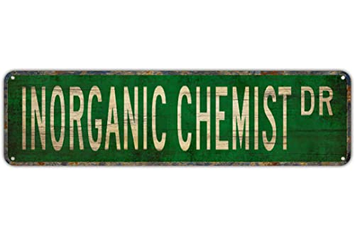 Vintage Decor Wandschilder, anorganischer Chemiker, anorganischer Chemiker, Geschenk, anorganischer Chemiker, Blech, Metall, Straßenschild, Lane Avenue, Street Way Grün, 40,6 x 10,2 cm Vintage Decor Wandschilder, anorganischer Chemiker, anorganischer Chemiker, Geschenk, anorganischer Chemiker, Blech, Metall, Straßenschild, Lane Avenue, Street Way Grün, 40,6 x 10,2 cm von Apular