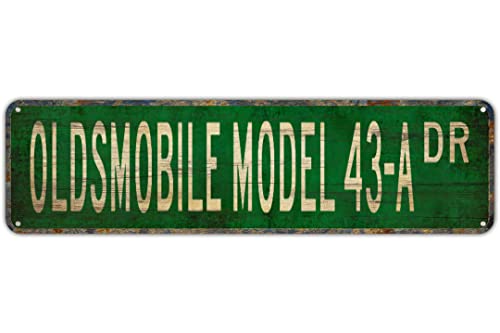 Vintage Decor Wandschilder Modell 43-A Oldsmobile Modell 43-A Oldsmobile Modell 43-A Schild Blech Metall Straßenschild Lane Avenue Street Way Grün 40,6 x 10,2 cm Vintage Decor Wandschilder Modell 43-A Oldsmobile Modell 43-A Oldsmobile Modell 43-A Schild Blech Metall Straßenschild Lane Avenue Street Way Grün 40,6 x 10,2 cm von Apular