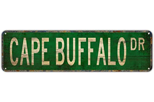 Vintage Decor Wandschilder Umhang Büffelumhang Büffel Geschenk Umhang Büffel Schild Büffel Blech Metall Straßenschild Lane Avenue Street Way Grün 40,6 x 10,2 cm Vintage Decor Wandschilder Umhang Büffelumhang Büffel Geschenk Umhang Büffel Schild Büffel Blech Metall Straßenschild Lane Avenue Street Way Grün 40,6 x 10,2 cm von Apular