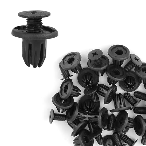 AputoXz 20 Stück Nieten-Halterungen 07130702966 für BMW Mini Cooper R50 R53 R55 R56 Türschwellen-Schutzblech-Clip AputoXz 20 Stück Nieten-Halterungen 07130702966 für BMW Mini Cooper R50 R53 R55 R56 Türschwellen-Schutzblech-Clip von Aputoxz