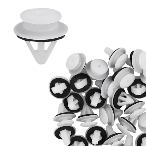 AputoXz 30 Stück Türverkleidungs-Halterungsclips mit Dichtung, G18K-51-SJ3, kompatibel mit Mazda CX-7, CX-9, RX-8, Miata, MPV, 11,5 mm Loch-Drücker, Nylon-Befestigungselemente AputoXz 30 Stück Türverkleidungs-Halterungsclips mit Dichtung, G18K-51-SJ3, kompatibel mit Mazda CX-7, CX-9, RX-8, Miata, MPV, 11,5 mm Loch-Drücker, Nylon-Befestigungselemente von Aputoxz
