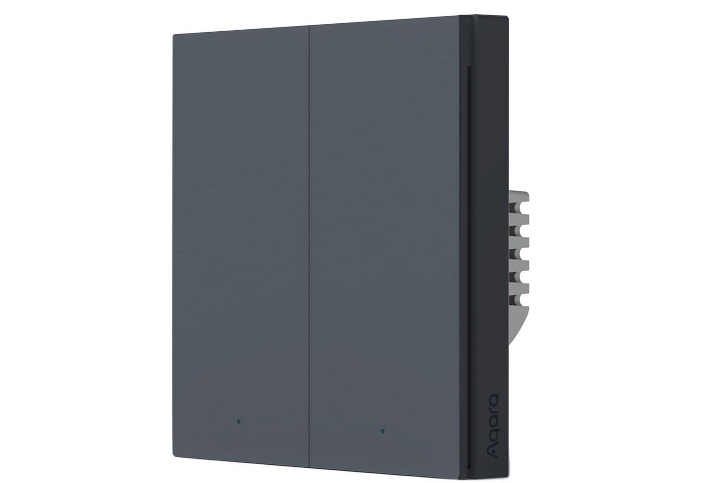 Aqara AQARA Funk-Wandschalter WS-EUK02-G, H1, 3.0, zigbee, grau Smarter Lichtschalter Aqara AQARA Funk-Wandschalter WS-EUK02-G, H1, 3.0, zigbee, grau Smarter Lichtschalter von Aqara