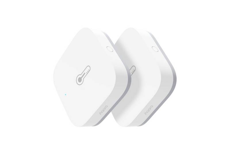 Aqara Feuchtigkeitssensor -Temperatursensor T1, Zigbee 3.0 Temperatur-Feuchtigkeitssensor, (Überwacht in Echtzeit, Echtzeit-Alarm und Mitteilung), Kompatibel mit HomeKit, Alexa, Google Home, Erfordert Zigbee 3.0 Hub von Aqara