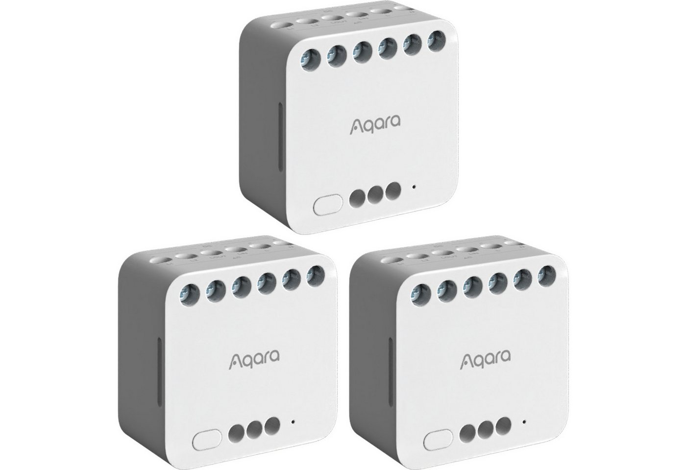 Aqara Relais-Modul AQARA Doppelrelaismodul DCM-K01, 2500W, 3 Stück Aqara Relais-Modul AQARA Doppelrelaismodul DCM-K01, 2500W, 3 Stück von Aqara