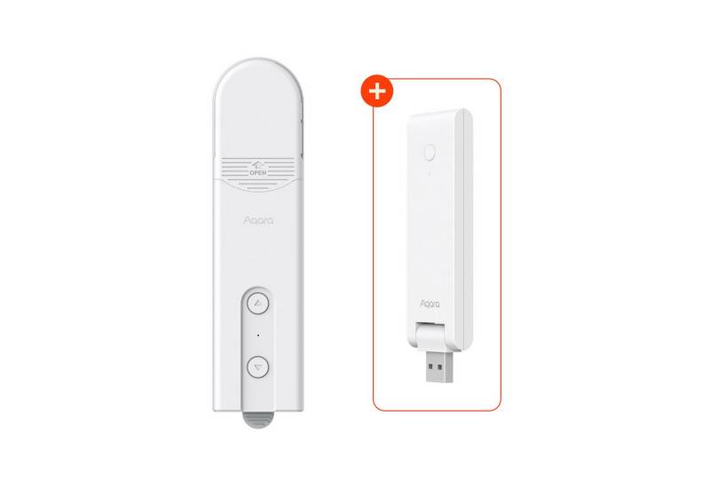 Aqara Rollladenmotor E1, (Roller Shade Driver, mit Zeitplan & Sprachsteuerung, Kompatibel mit Apple-HomeKit, Alexa, Google-Assistant), Erfordert Aqara Zigbee HUB von Aqara