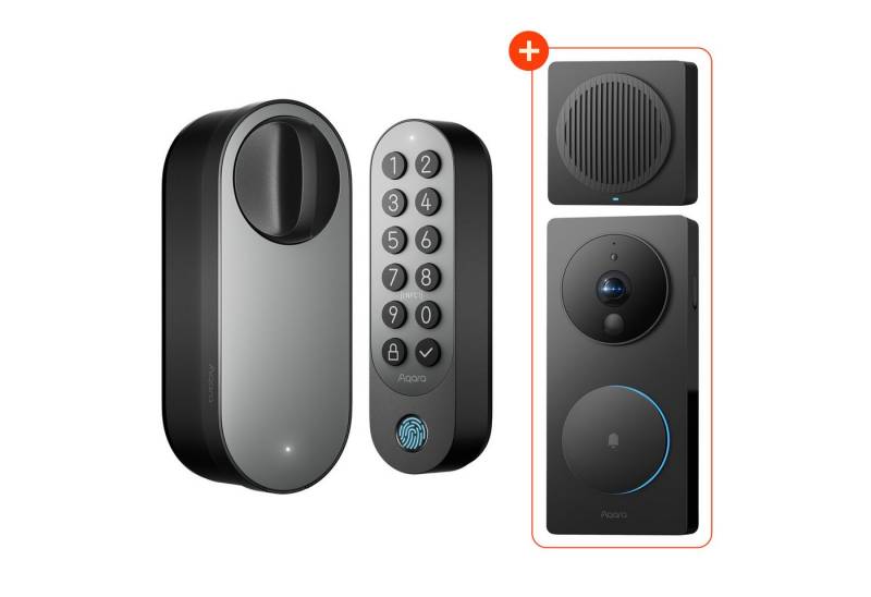 Aqara Türschlossantrieb U200 Kit und Smarte Video-Türklingel G4 von Aqara