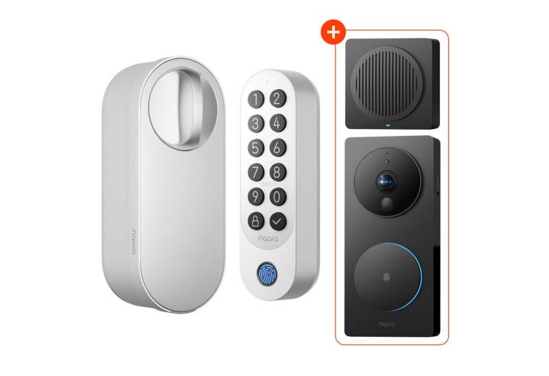 Aqara Türschlossantrieb U200 Kit und Smarte Video-Türklingel G4 von Aqara