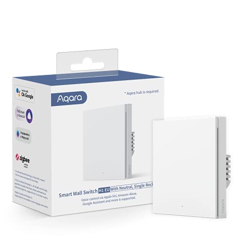 Aqara Funk-Wandschalter WS-EUK03 Weiß Apple HomeKit von Aqara