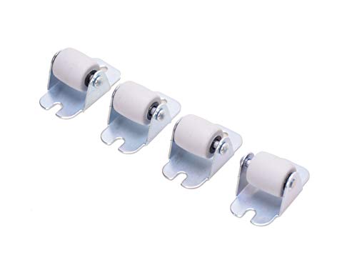 4 Stück Kastenrollen Möbelrollen Bettkastenrollen Kastenbockrollen Rollen 16 mm Softrad 4 Stück Kastenrollen Möbelrollen Bettkastenrollen Kastenbockrollen Rollen 16 mm Softrad von Aqbau