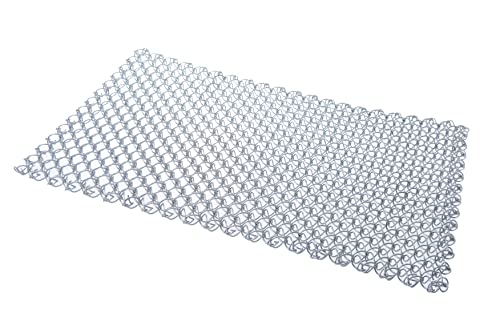 Aqbau® Drahtgittermatte Fußmatte Bodenmatte verzinkter Draht Fußabtreter Türmatte (34 x 52 cm) von Aqbau