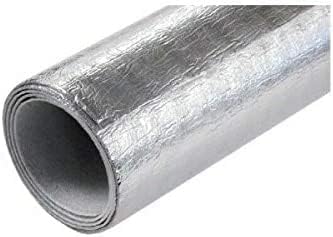 Aqbau® Reflexionsfolie Heizung 10 x 0,5m I Isolierung Heizungsfolie, Heizungsreflektionsmatte I Heizkörper-reflexionsfolie Alufolie Wärmedämmung von Aqbau