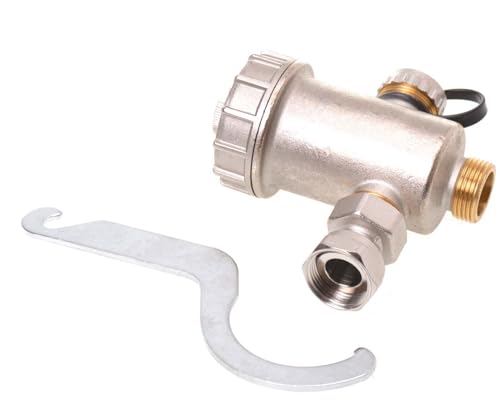 Aqbau Schlammabscheider Magnetabscheider Magnet 1" Heizung Magnetischer Filter Magnetfilter Messing Silber Aqbau Schlammabscheider Magnetabscheider Magnet 1" Heizung Magnetischer Filter Magnetfilter Messing Silber von Aqbau