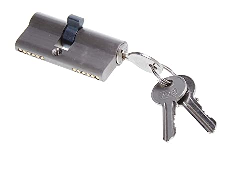 Schließzylinder Profilzylinder Nickel NEU (25/25 mm) von Aqbau