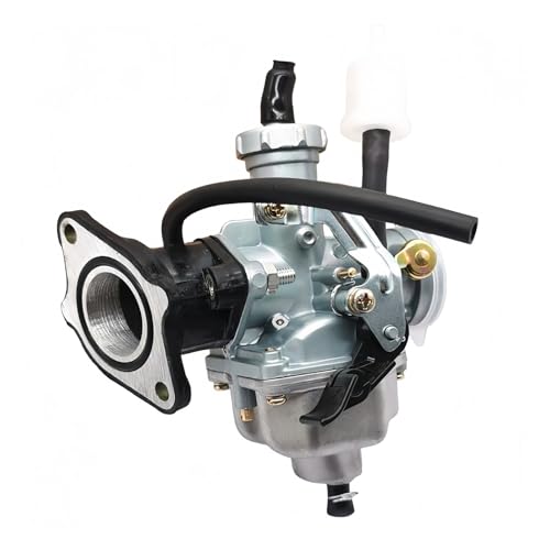 Motorrad-Vergaser-Kit (mit Kraftstofffilter und Ansaugkrümmermanschette), kompatibel mit (ATC185S/ATC200/XR200) von Aqkhougty