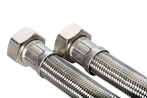 Aqmos I Panzerschlauch 1 Zoll ÜM x 1 Zoll ÜM 1000 für Wasserenthärtungsanlage, Enthärtungsanlage, Antikalkanlage von AQMOS Wasseraufbereitung