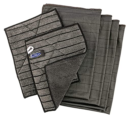 Aqua Clean Black Edition Fenstertücher Systemreinigung 6tlg. von Aqua Clean