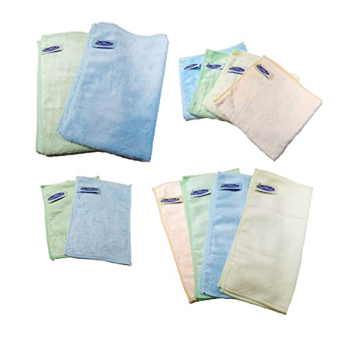 Aqua Clean Duoweb Mikrofaser Reinigungstücher für glatte & empfindliche Flächen 12er Set von Aqua Clean