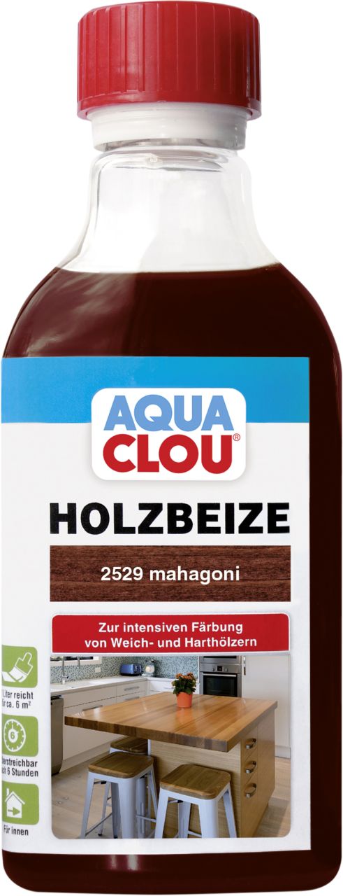 Aqua Clou Holzbeize 250 ml mahagoni von Aqua Clou