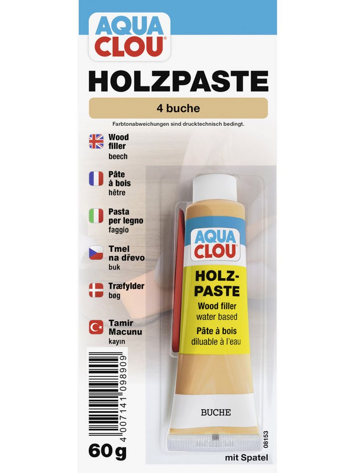Aqua Clou Holzlack Clou Holzpaste 60 g buche von Aqua Clou