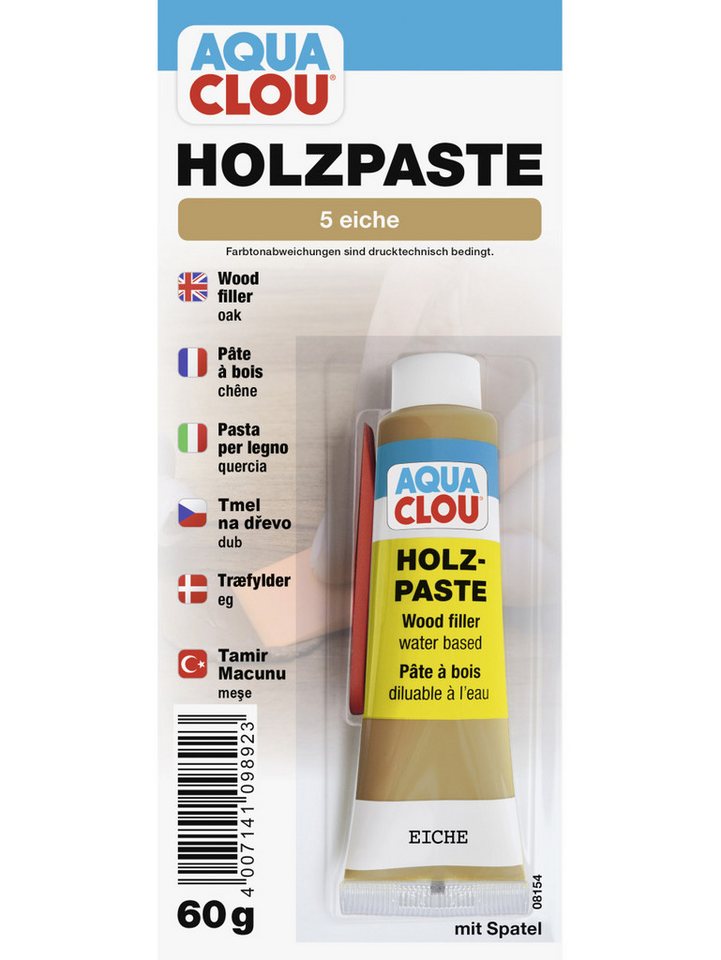Aqua Clou Holzlack Clou Holzpaste 60 g eiche Aqua Clou Holzlack Clou Holzpaste 60 g eiche von Aqua Clou