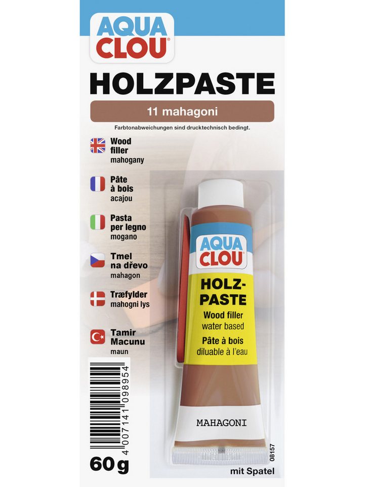Aqua Clou Holzlack Clou Holzpaste 60 g mahagoni Aqua Clou Holzlack Clou Holzpaste 60 g mahagoni von Aqua Clou