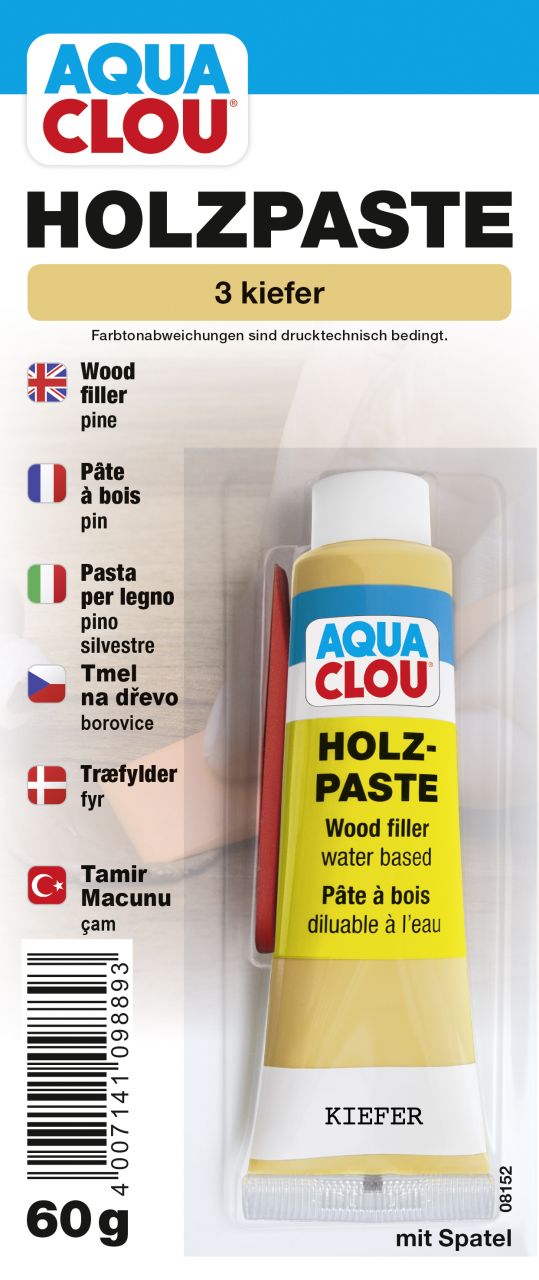 Clou Holzpaste 60 g kiefer von Aqua Clou