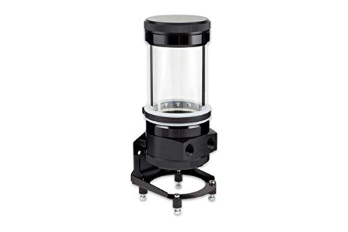 Aqua Computer ULTITUBE D5 100 PRO Ausgleichsbehälter für D5-Pumpen, Schwarz, Glas, Edelstahl, Submersible, Wasserpumpe von Aqua Computer