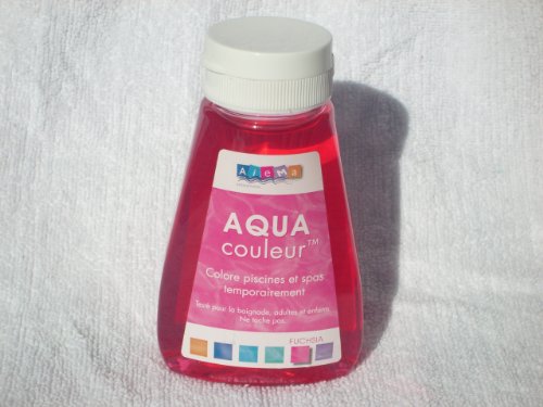 Aquacouleur Farbstoffe, flüchtig, für Pool, Fuchsienrot von Aqua Couleur