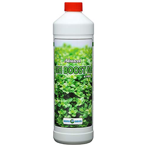 Aqua Rebell ® Advanced GH Boost N - 1 Literflasche - optimale Versorgung für Ihre Aquarium Wasserpflanzen - Aquarium Eisenvolldünger speziell für Wasserpflanzen entwickelt von Aqua Rebell