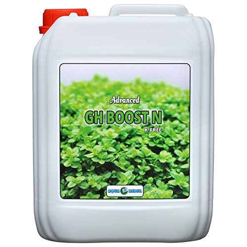 Aqua Rebell ® Advanced GH Boost N - 5 Literflasche - optimale Versorgung für Ihre Aquarium Wasserpflanzen - Aquarium Eisenvolldünger speziell für Wasserpflanzen entwickelt von Aqua Rebell