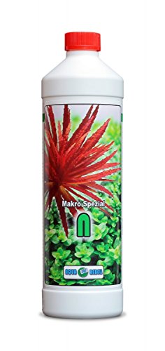 Aqua Rebell ® Makro Spezial N Dünger - 1 Literflasche - optimale Versorgung für Ihre Aquarium Wasserpflanzen - Aquarium Dünger speziell für Wasserpflanzen entworfen von Aqua Rebell
