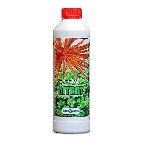 Aqua Rebell ® Makro Basic Nitrat Dünger - 0,5 Literflasche - optimale Versorgung für Ihre Aquarium Wasserpflanzen - Aquarium Dünger speziell für Wasserpflanzen entworfen von Aqua Rebell