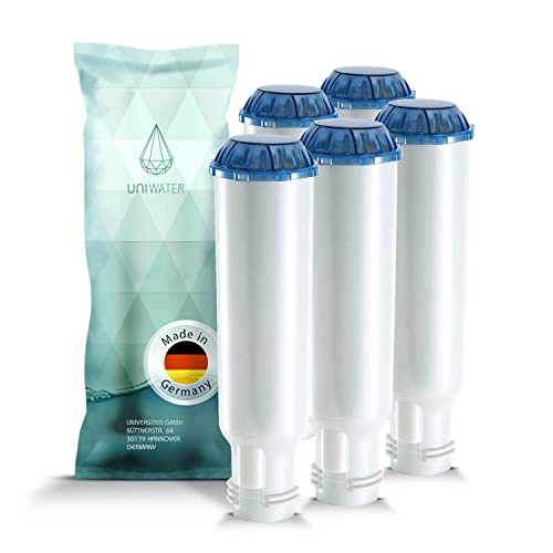UNIWATER 5 Wasserfilter Kartuschen Krups Kaffeevollautomat | Filterpatronen schraubbar | Siemens, Bosch, AEG, Tefal, Neff, Gaggenau von UNIWATER