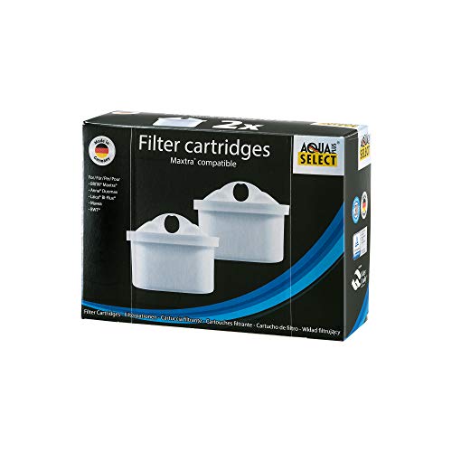 Filterkartuschen Multimax 10x2er Pack passend auch in Brita® Maxtra® Siemens®,Bosch® und Cloer® / Aqua Select 20 (10x2) Dual-Chamber Cartridges "MultiMax" von Aqua Select