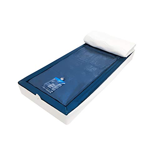 Aqua Sense Komplettset Wasserbett Leichtgewicht - Wasserbett Wasserkern Wassermatratze für Lattenrost universell - 140 x 200 cm - 120% Beruhigung von Aqua Sense