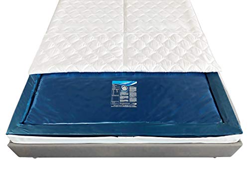 Aqua Sense Mono UNO 1x Wasserkern inkl. Liner/Schutzfolie + 2X cond. - ersatzset für Wasserbett/Wasserbettmatratze Größe - 140 x 220 cm Mono - Softside: Innen keilförmig 20-23 cm - Beruhigung 0% von Aqua Sense