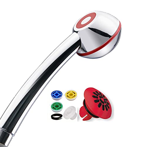 AquaClic Duschkopf SwissClima VITALITÉ TOP! Kräftig für mehr Druck, z.B. Durchlauferhitzer und weniger Wasser: verkalkungsfreie Handbrause, Regenstrahl-Aufsatz, 3 Reduzierer, SwissMade AquaClic Duschkopf SwissClima VITALITÉ TOP! Kräftig für mehr Druck, z.B. Durchlauferhitzer und weniger Wasser: verkalkungsfreie Handbrause, Regenstrahl-Aufsatz, 3 Reduzierer, SwissMade von AquaClic