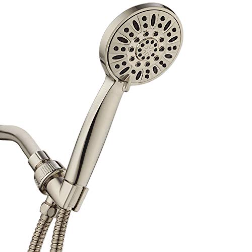 AquaDance hochdruck-6-einstellung voll nickel gebürstet 4" handbrause mit schlauch für das ultimative duscherlebnis! AquaDance hochdruck-6-einstellung voll nickel gebürstet 4" handbrause mit schlauch für das ultimative duscherlebnis! von AquaDance