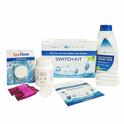 AquaFinesse Switch Kit Whirlpool Wasserpflege mit (6X langsam lösliche Chlortabletten a 20g) von AquaFinesse