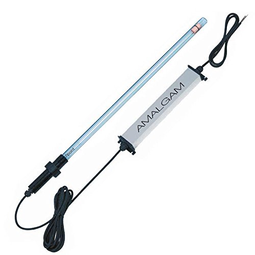 AquaForte Tauch 40-Watt-Amalgam-Teilesatz UVC Strahler, schwarz von AquaForte